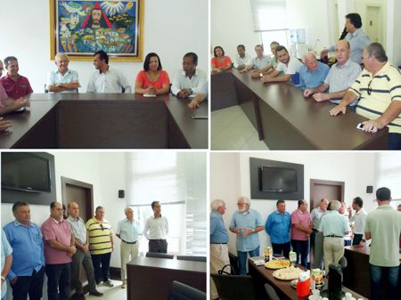 Em ambiente de “Lua de Mel” Prefeito de Divinópolis é recebido por 12 dos 17 vereadores
